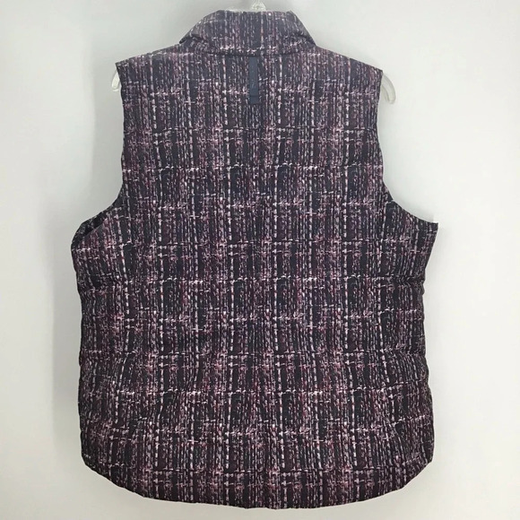 Land’s End Women’s Premium Down Puffer Vest Waterproof Multicolor Size L (14-16) - Picture 2 of 7
